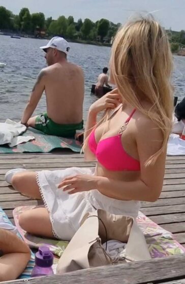 She Takes Thong Off